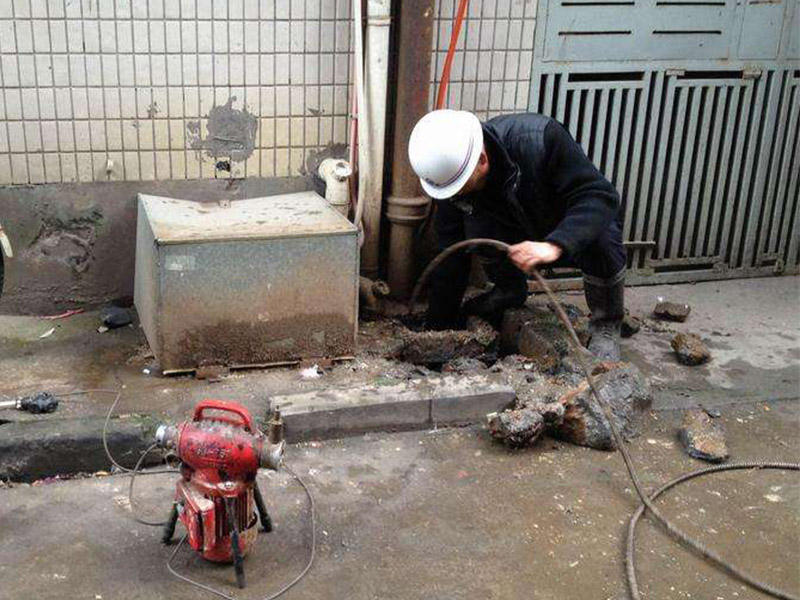 洞头疏通下水道-洗菜池疏通